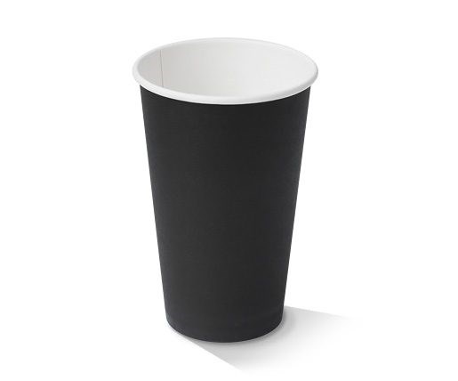 16oz PE Coated Black SW Cup 1000pc/ctn
